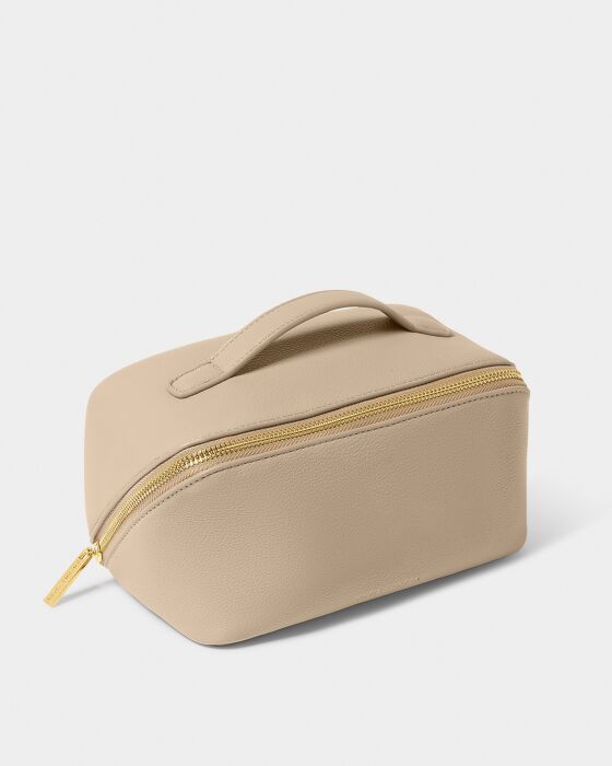 Medium Make Up Bag Light Taupe