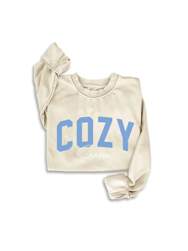 Cozy Season Mineral Sweatshirt Oatmeal