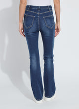 Estelle Everyday Flare Jeans Dark Midwash