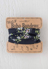 Half Boho Bandeau Bright Floral Garden