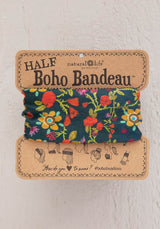 Half Boho Bandeau Broder Folk Garden