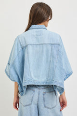 Flowy Square Cape Jacket Light