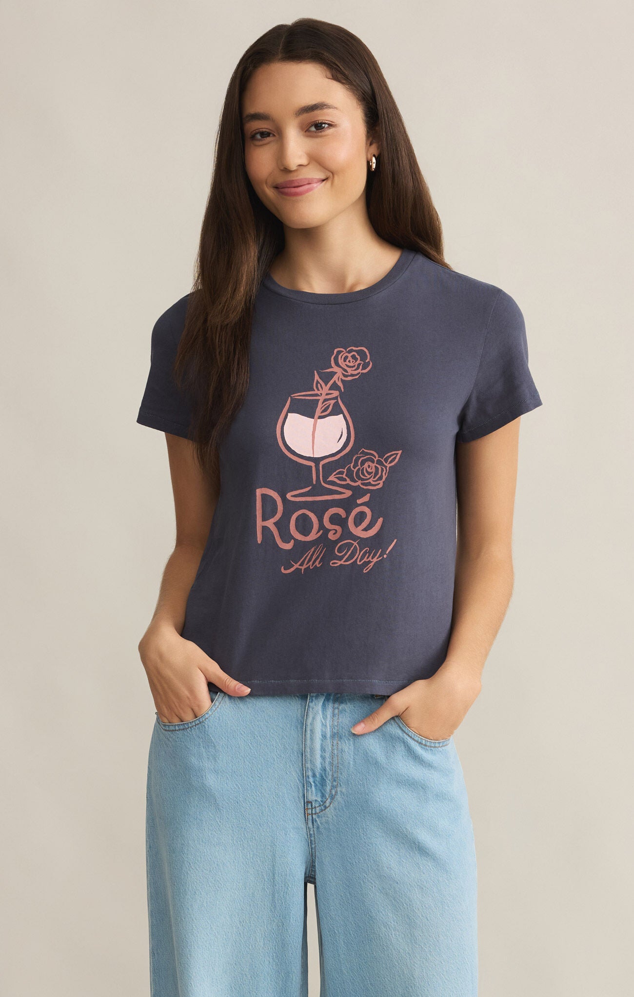 Rosé Tourist Tee Supernova