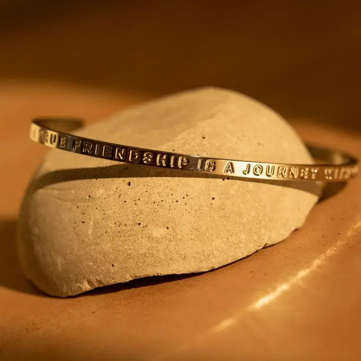 Mantra Cuff Bracelet