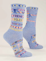Women's Sassy Crew Socks