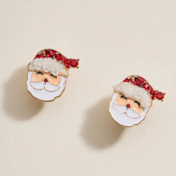 Santa Claus Stud Earrings