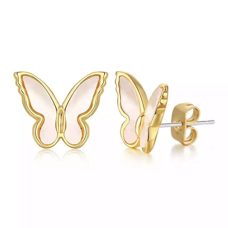 Butterfly Stud Earrings