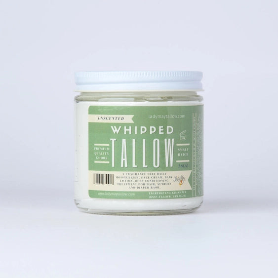 100% Grass Fed Whipped Tallow - 16 OZ