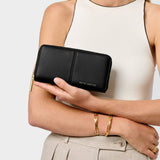 Laila Large Wallet Black