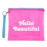 Clear Wristlet Bag