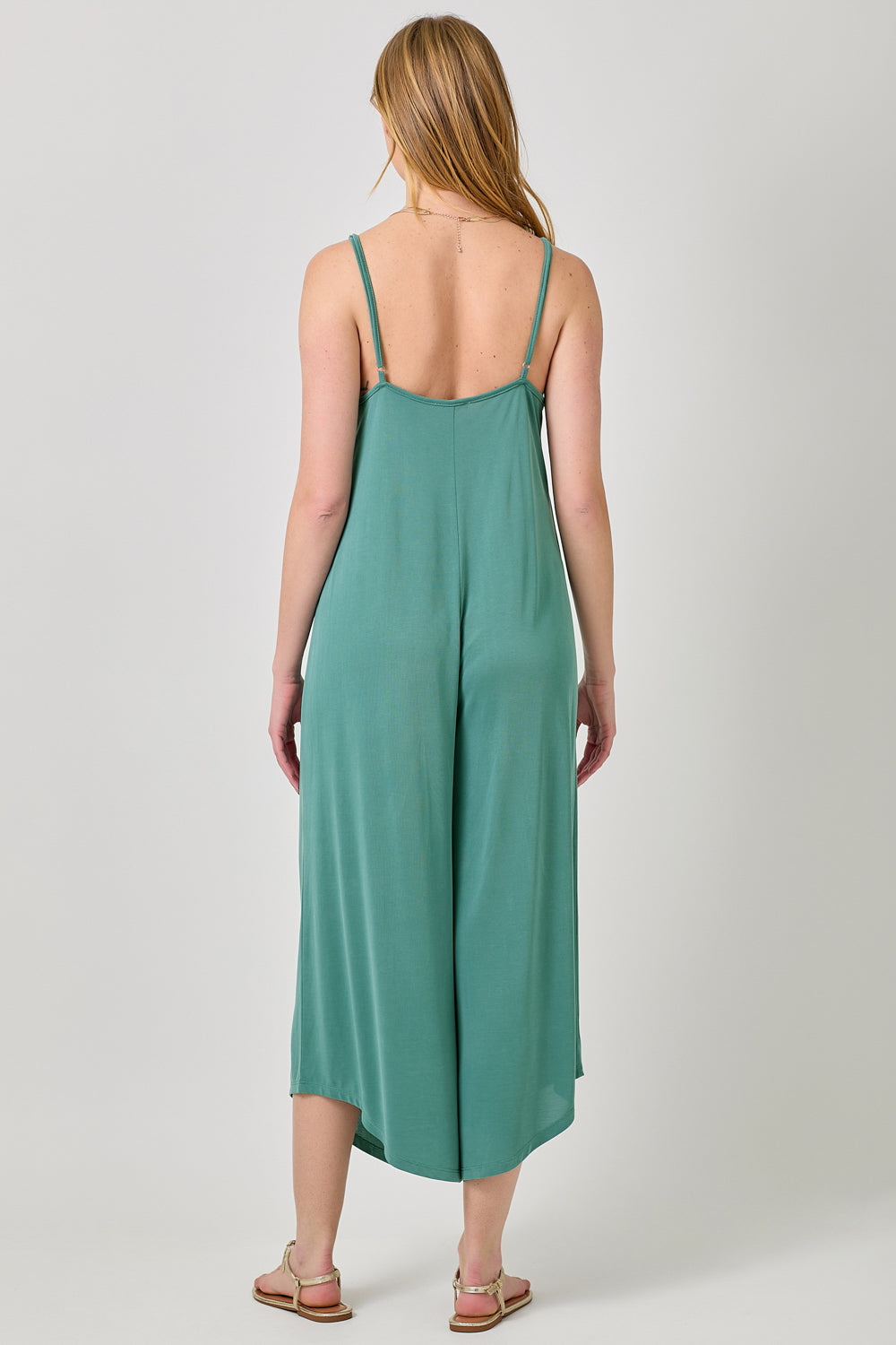 Modal Baggy Jumpsuit Emerald