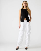 Wesley Vest Top Black