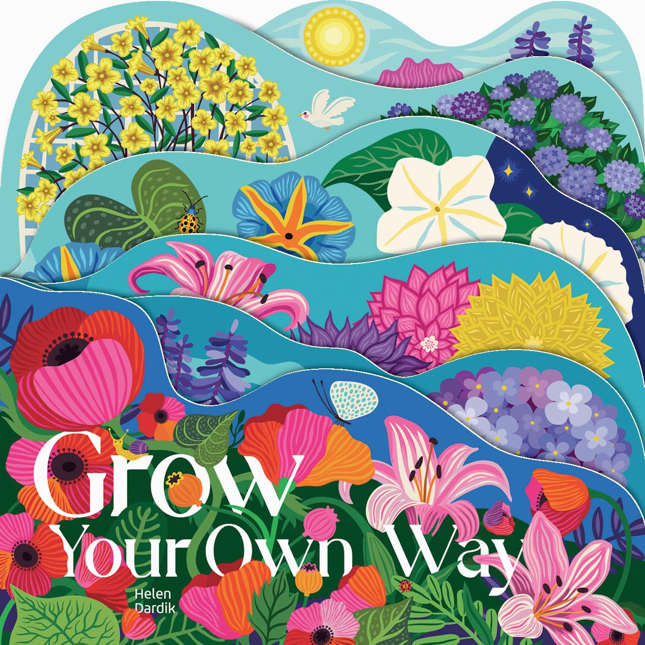 Grow Your Own Way Layered Board Book