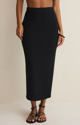Ainslie Midi Skirt Black