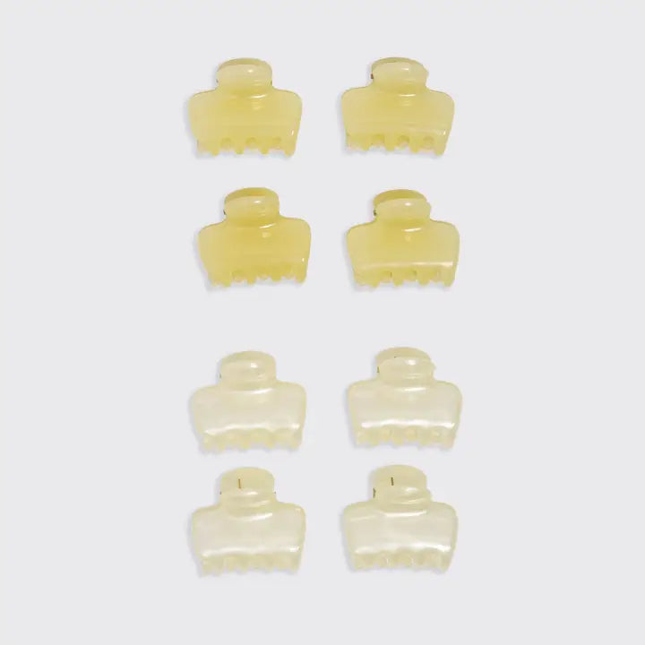 Mini Jelly Cloud Clips - 8 pc