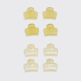 Mini Jelly Cloud Clips - 8 pc