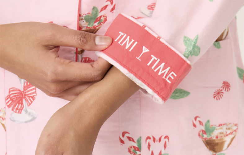 Flannel PJ Set Tini Time