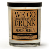 USA Made Kraft Label Snarky Candle - 10 OZ