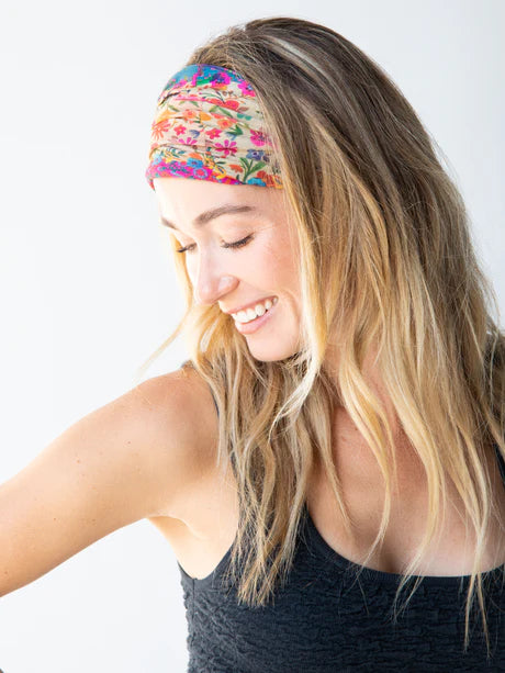 Full Boho Bandeau Floral Border