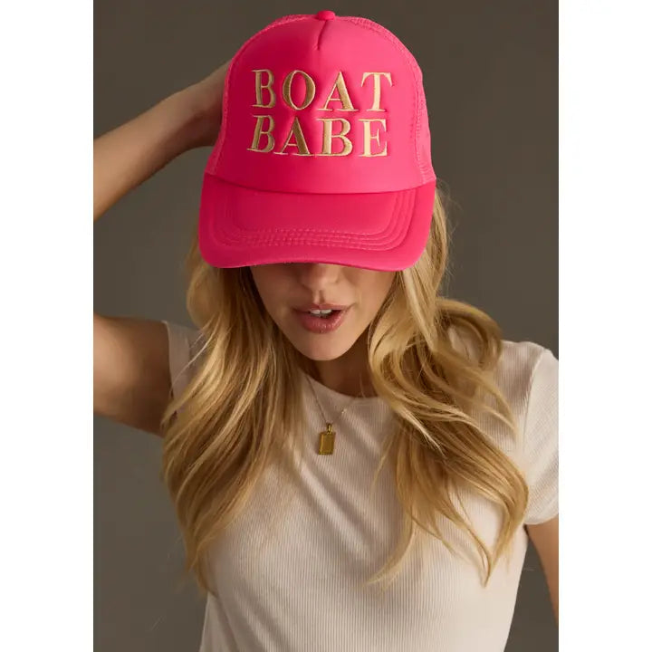 Boat Babe Trucker Hat