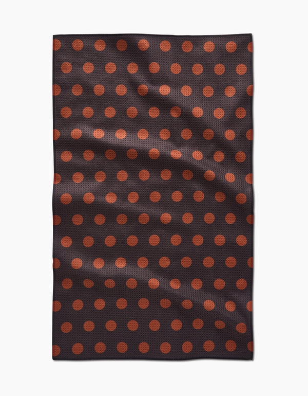 Geometry Tea Towel Cocoa Dots