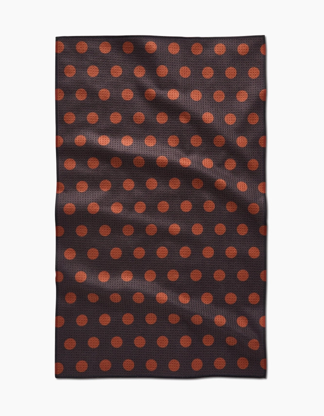 Geometry Tea Towel Cocoa Dots