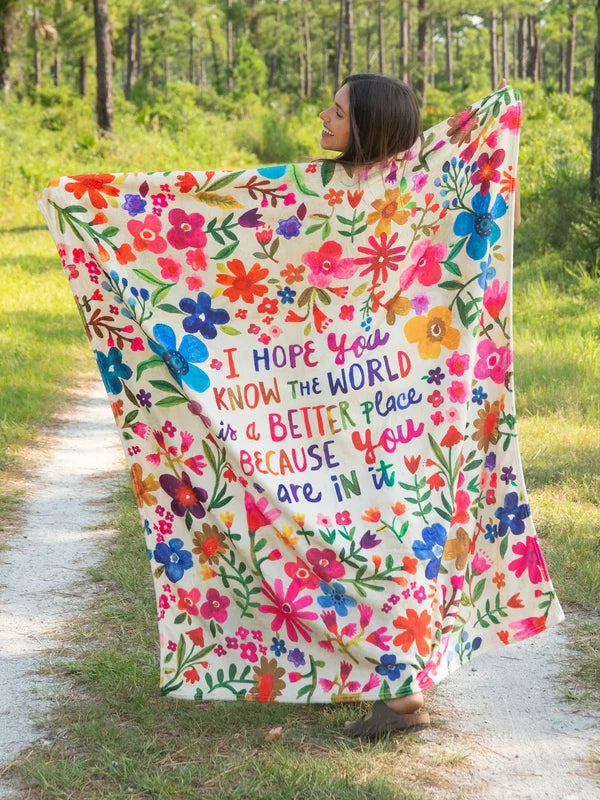Double Sided Cozy Throw Blanket