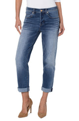 Keeper Boyfriend Rolled Cuff Jean Hartwell