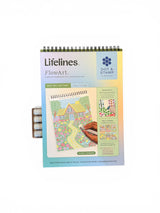 Lifelines FlowArt Dot By Letter Book Cozy Cottage