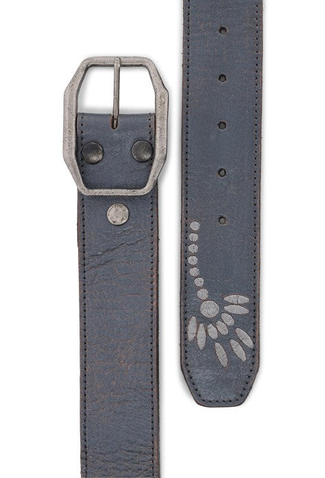 Mohawk Belt Silver Lux