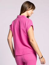 Verna Button Up Shirt Soft Fuchsia