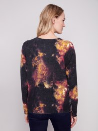 Reversible Printed Sweater Ombre