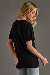 Support Live Music Graphic Tee Black