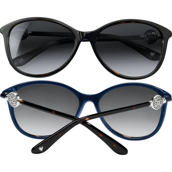 Ferrara Sunglasses Tortoise + Navy