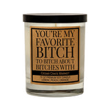 USA Made Kraft Label Snarky Candle - 10 OZ