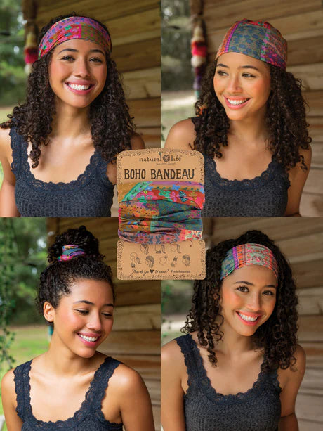 Full Boho Bandeau Multi Patchwork