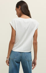 Camino Jersey Top White