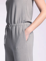 Robinson Tie Waist Jumpsuit Green Onyx