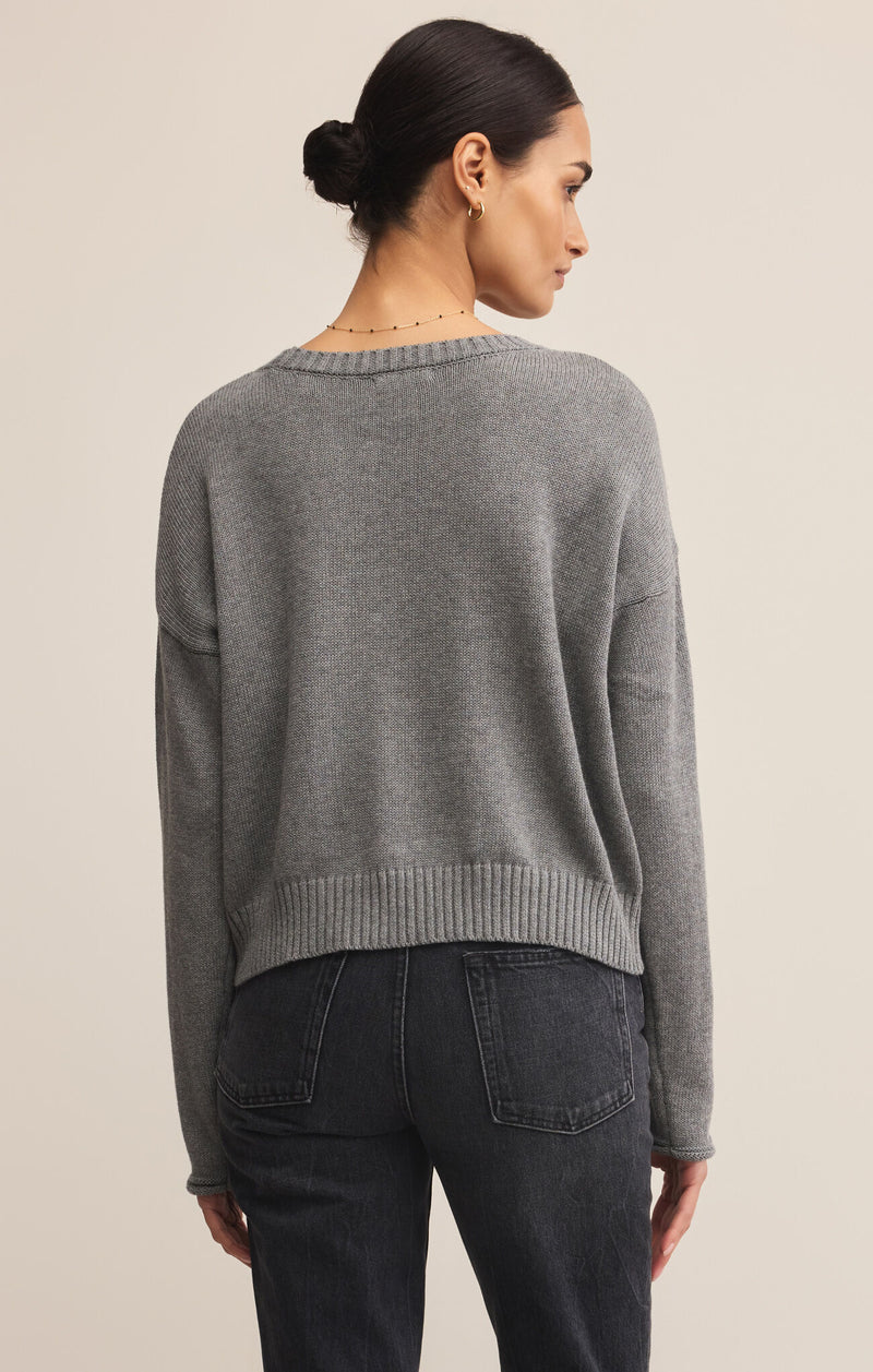 Sienna Local Sweater Medium Heather Grey