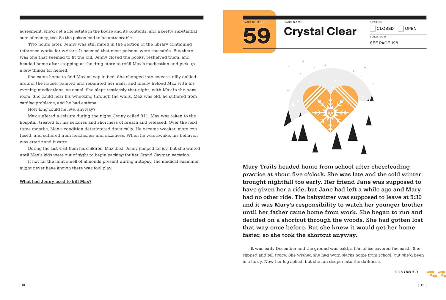 60-Second Brain Teasers Crime Puzzles