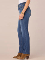 Ab Solution Straight Leg Jeans Blue Vintage