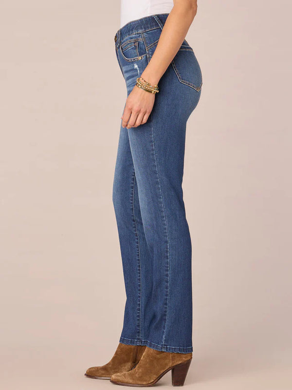 Ab Solution Straight Leg Jeans Blue Vintage