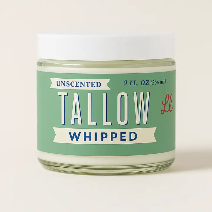 100% Grass Fed Whipped Tallow - 9 OZ