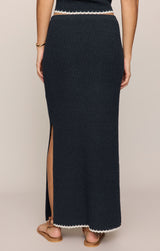 Yessenia Whipstitch Skirt Eclipse