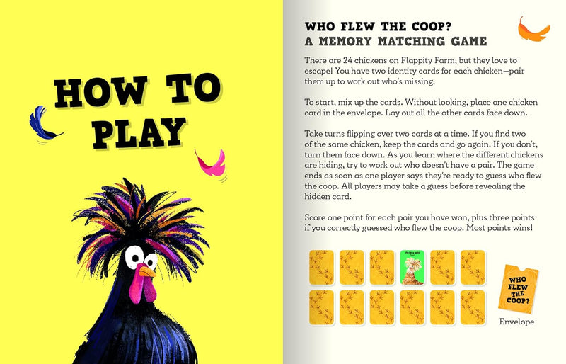 Who Flew The Coop? An Egg-cellent Card Game
