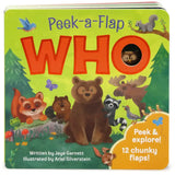 Who Peek-A-Flap Board Book