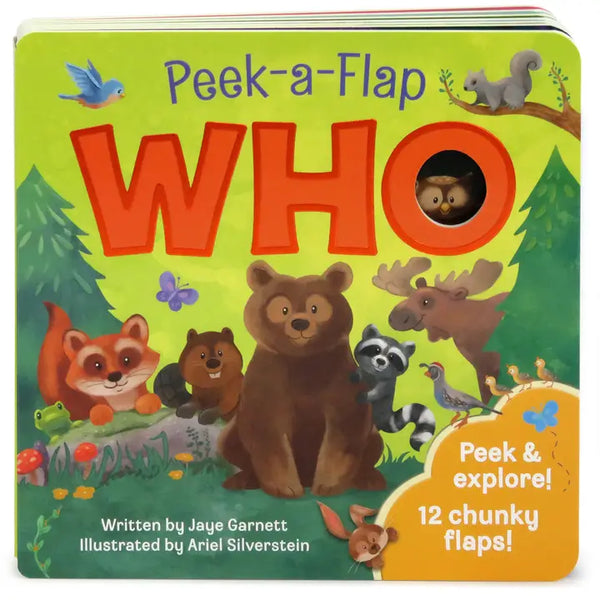 Who Peek-A-Flap Board Book