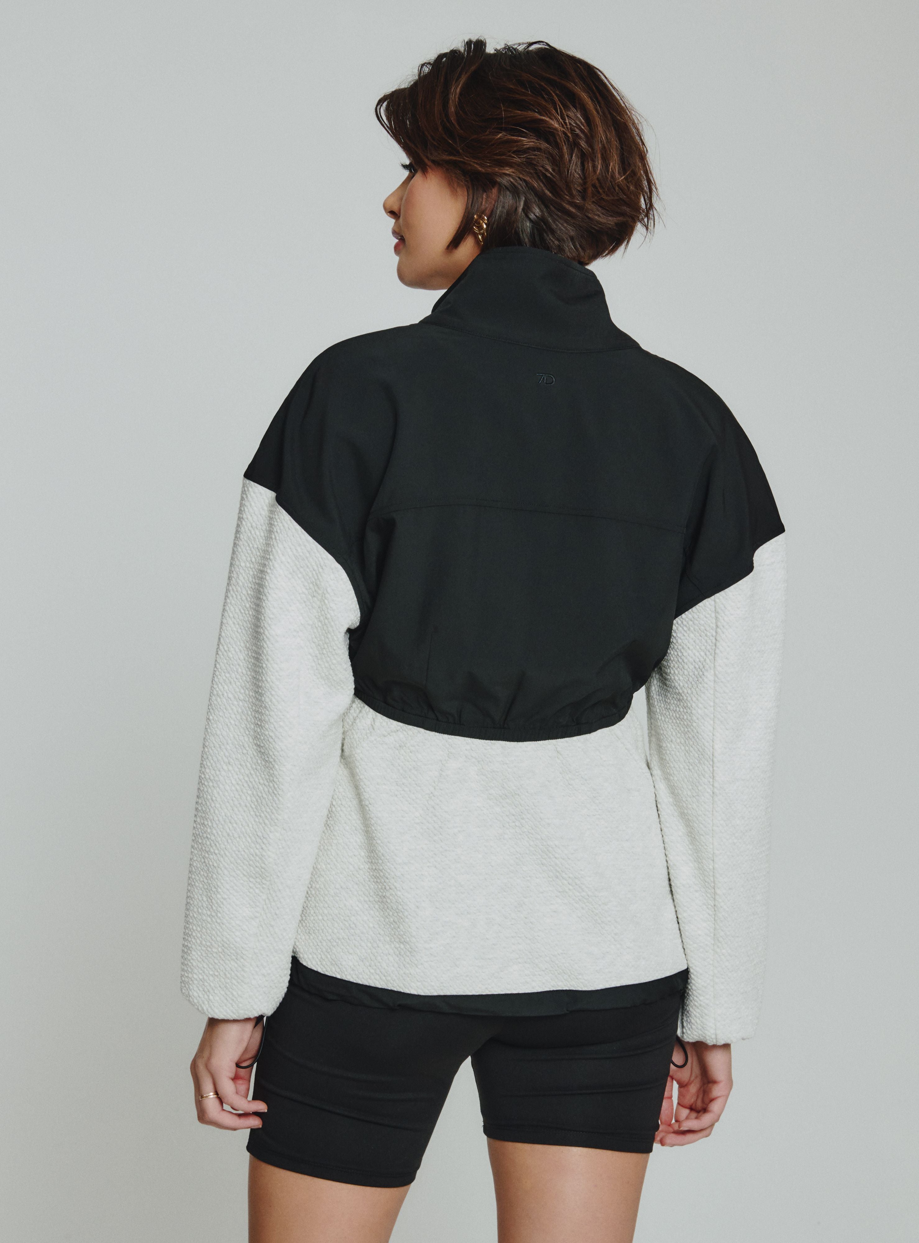Restoration Full Zip Jacket Natural Combo