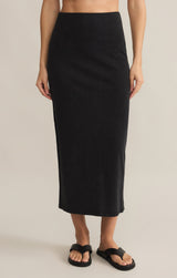 Gail Midi Skirt Black
