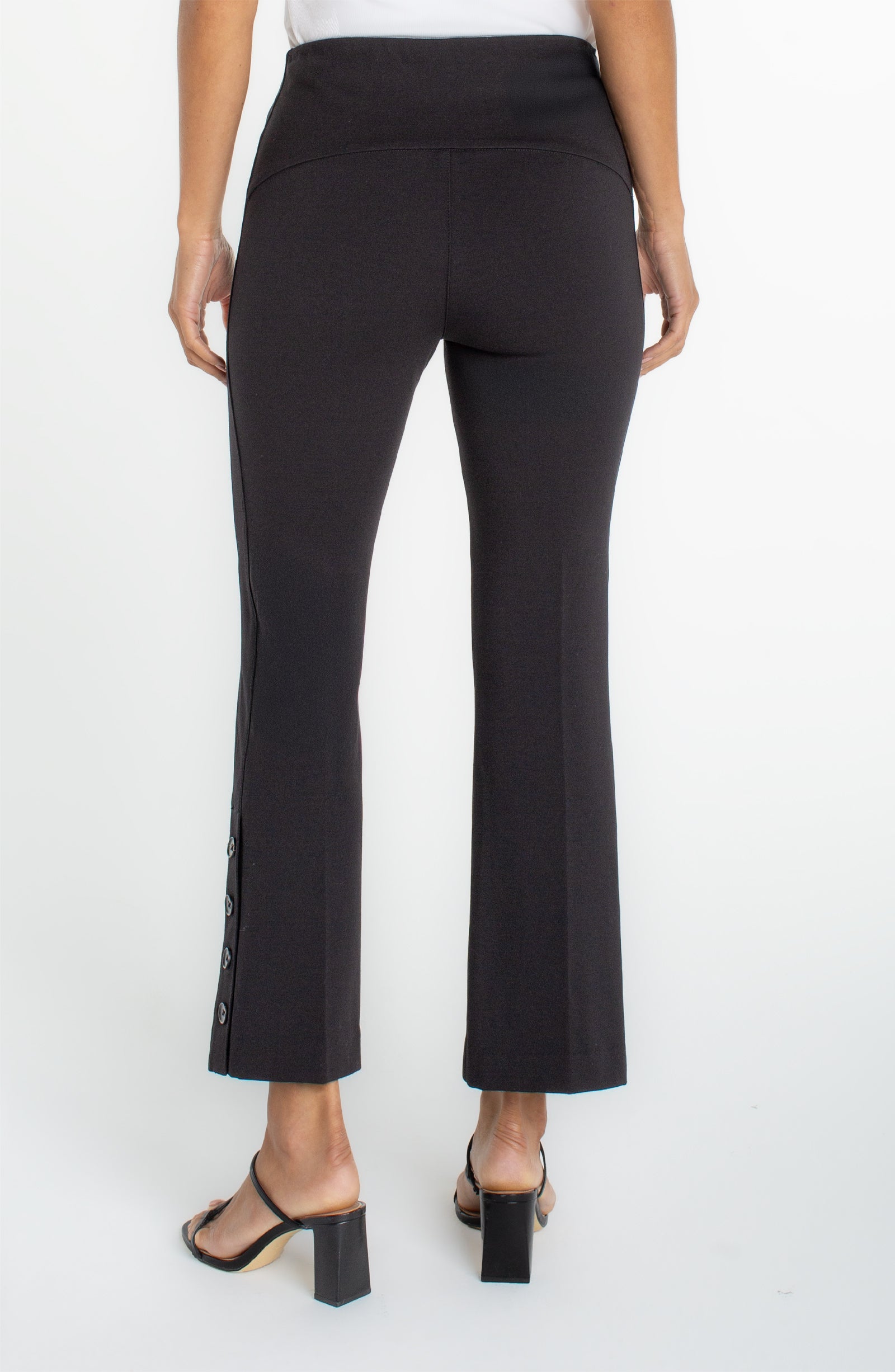 Stella Pull On Kick Flare - 27" Inseam Black